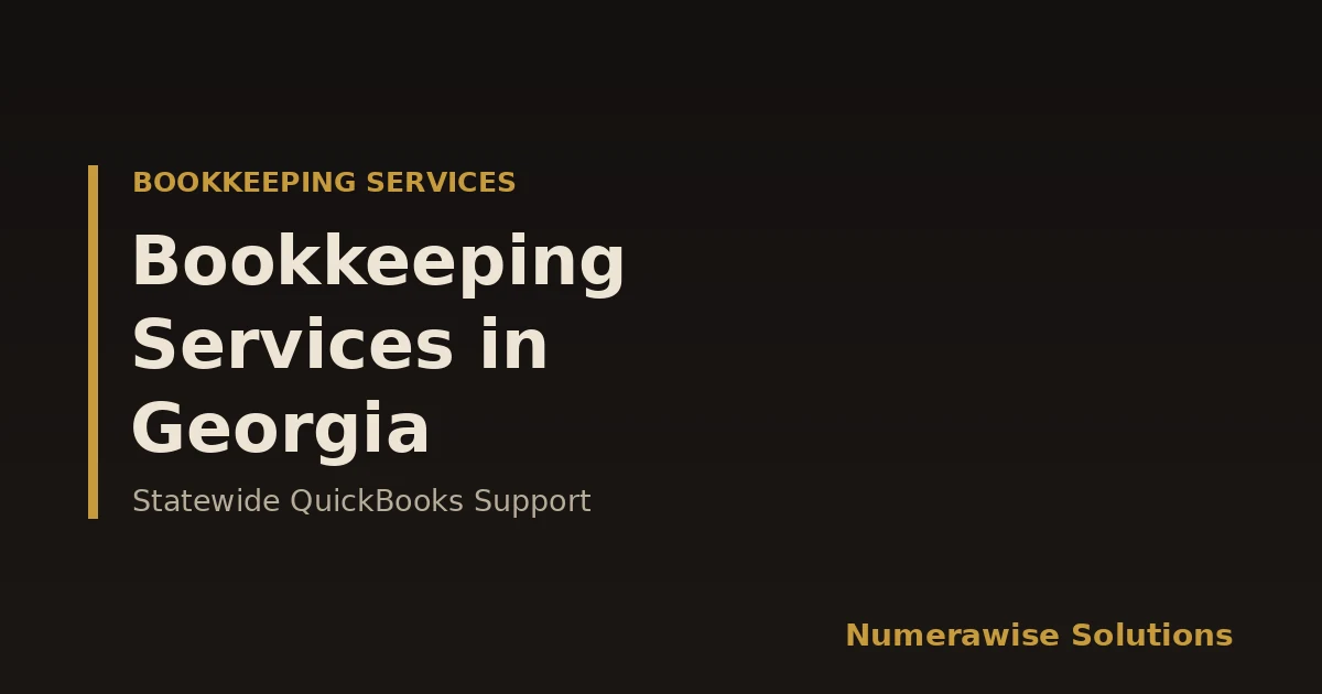 Bookkeeping Services in Georgia