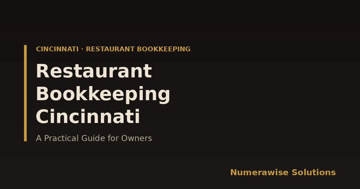 Restaurant Bookkeeping Cincinnati